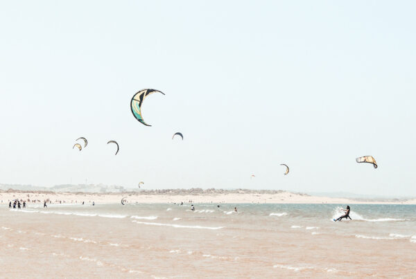 kitesurfing