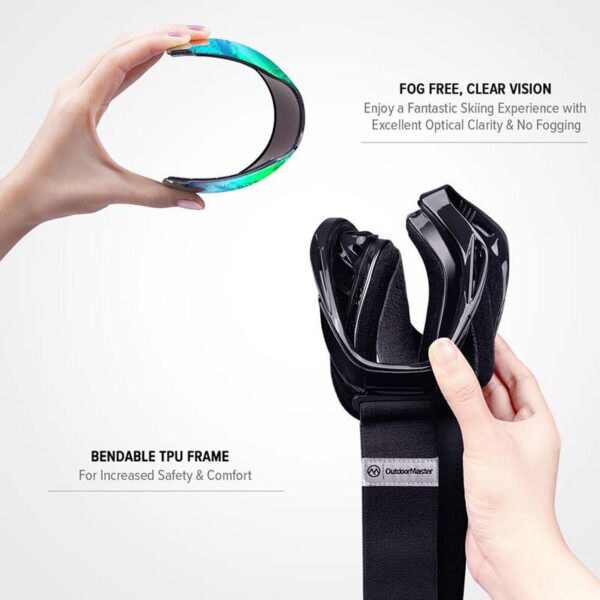 OutdoorMaster OTG Ski Goggles - Image 5