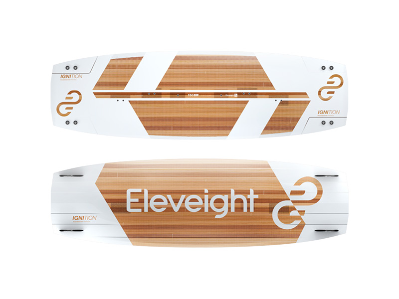 Eleveight Ignition (V1) Twin Tip Kiteboard - Image 3